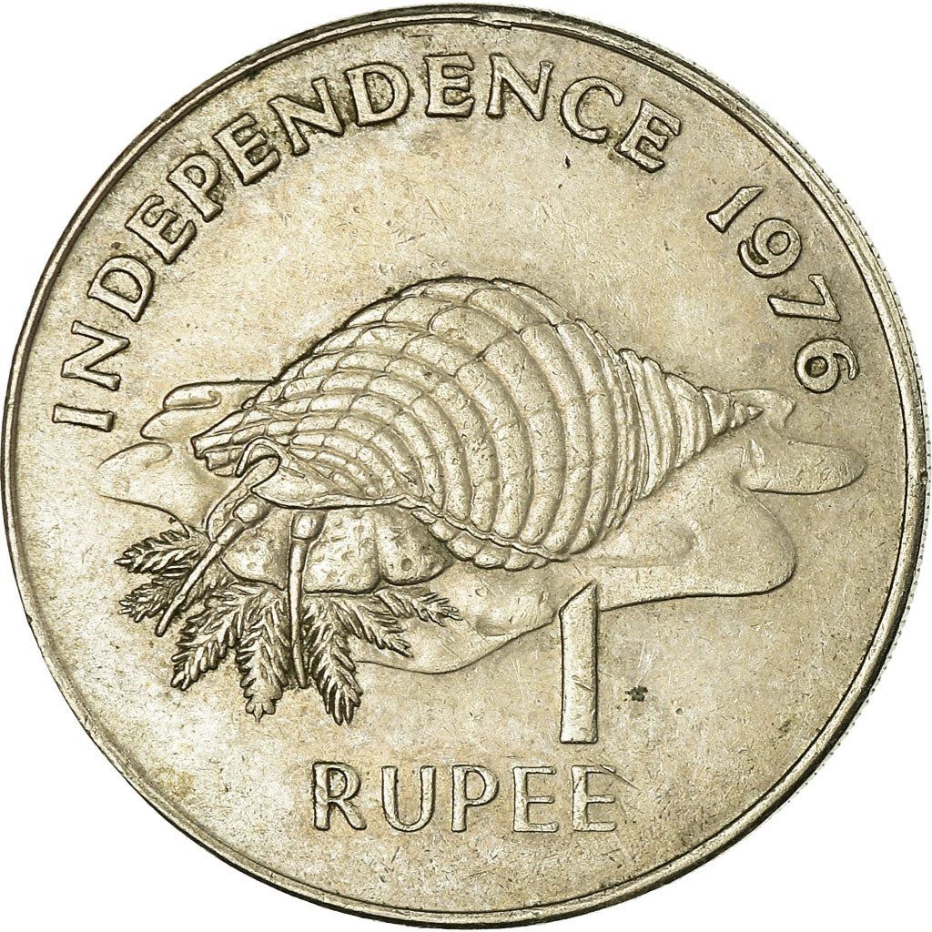 Seychelles | 1 Rupee Coin | James Mancham | Km:26 | 1976 - 1977