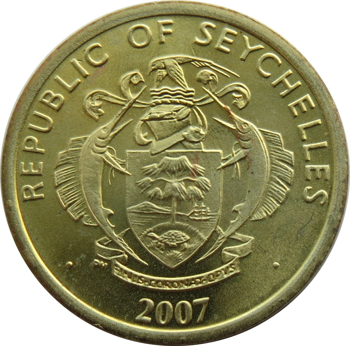 Seychelles | 10 Cents Coin | Fish | Km:48A | 2007 - 2012