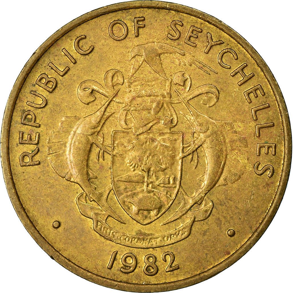 Seychelles | 10 Cents Coin | Tuna fish | Km:48.1 | 1982 - 2003