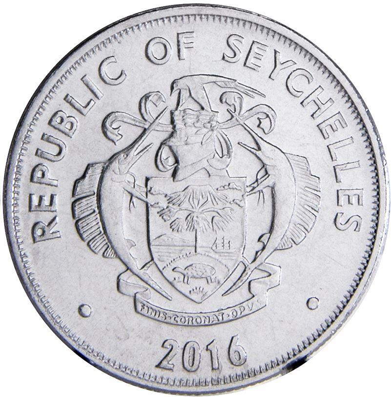 Seychelles | 25 Cents Coin | Jellyfish Tree | Km:179 | 2016 - 2021