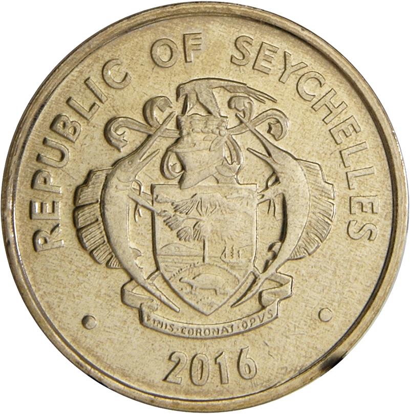 Seychelles | 5 Cents Coin | Black snails | KM:177 | 2016 - 2022