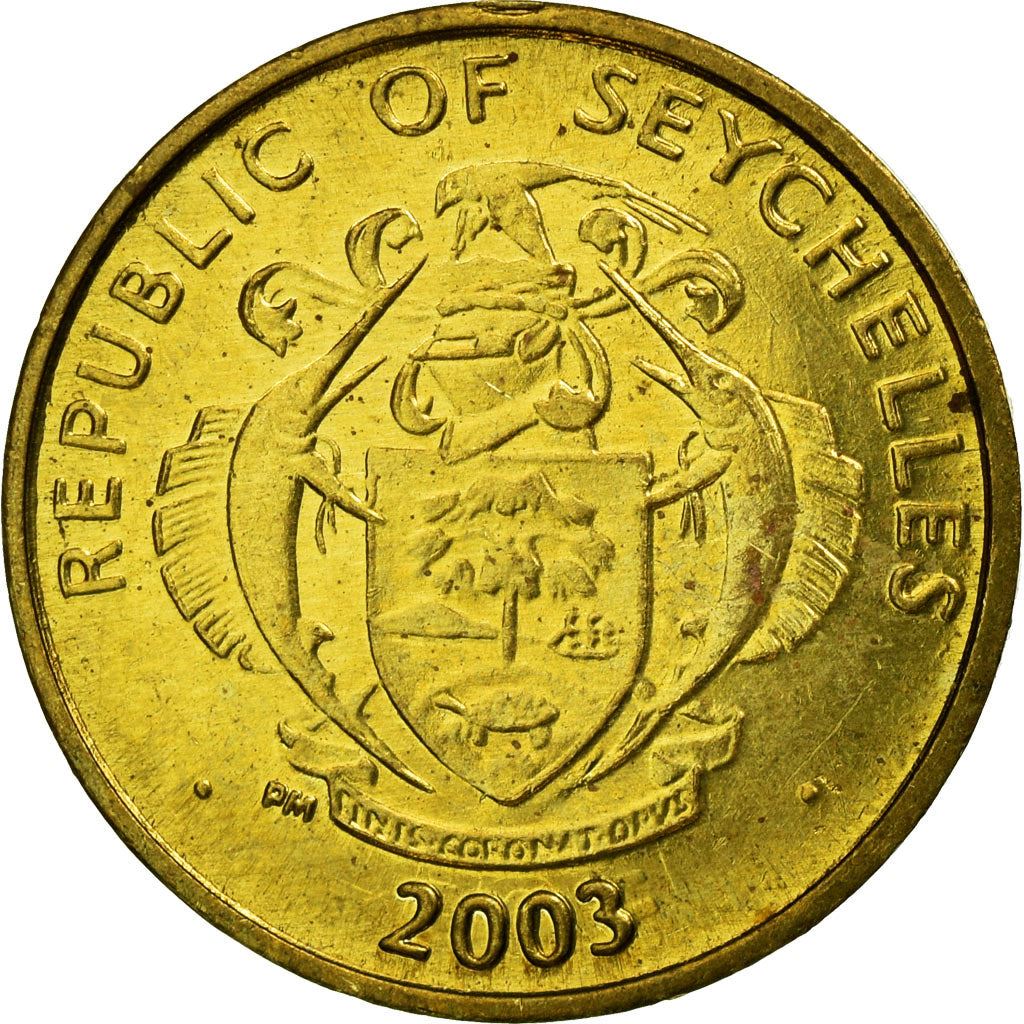 Seychelles | 5 Cents Coin | Manioc plant | Km:47.1 | 1982 - 2003