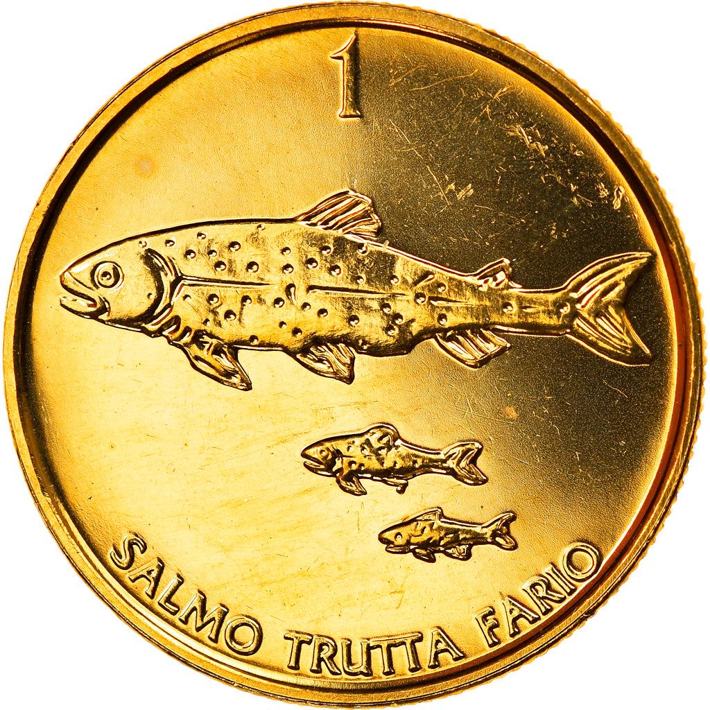 Slovenia 1 Tolar | Brown Trout | KM4 | 1992 - 2006