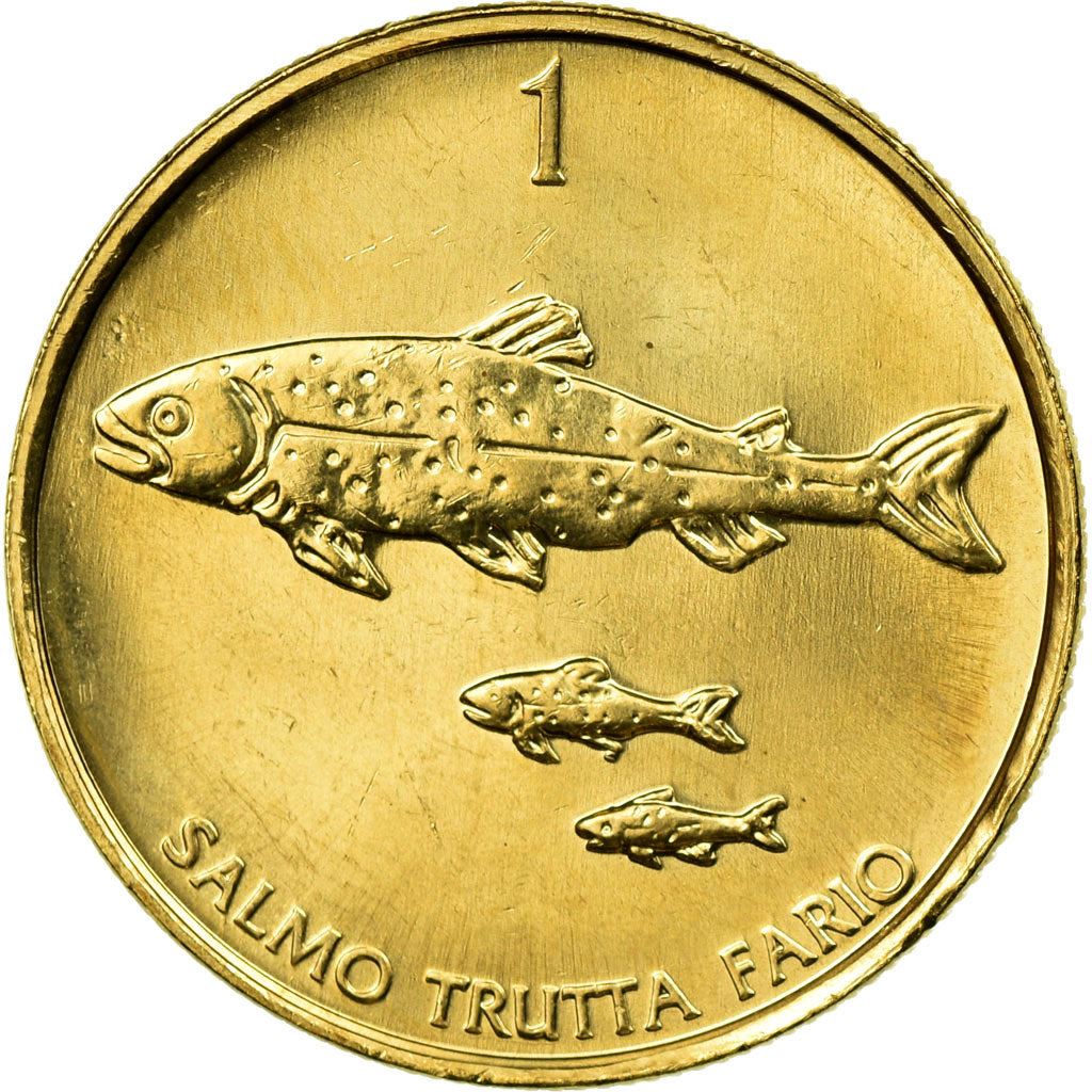 Slovenia 1 Tolar | Brown Trout | KM4 | 1992 - 2006