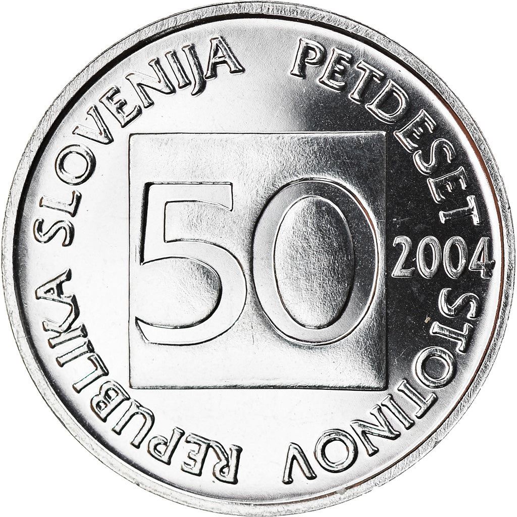 Slovenia 50 Stotinov Coin | Carniolan Honey Bee | KM3 | 1992 - 2006