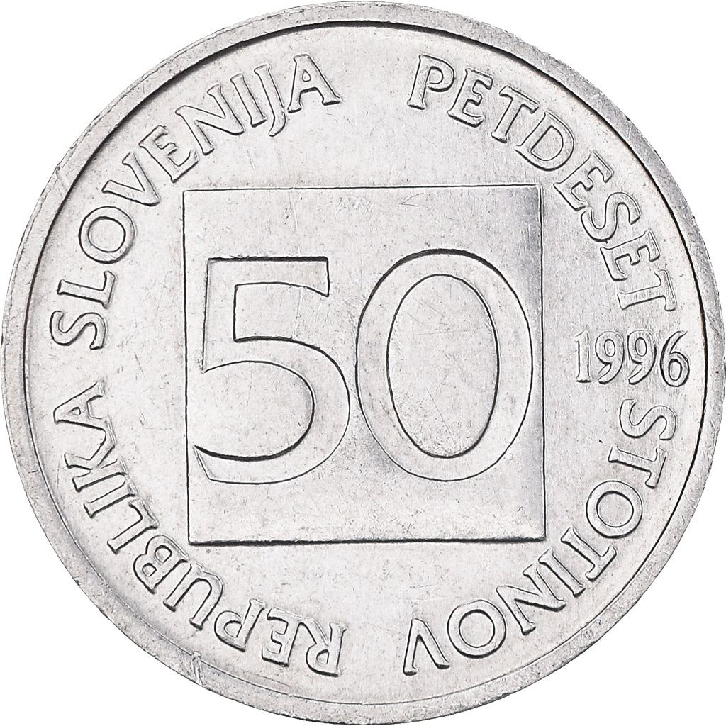 Slovenia 50 Stotinov Coin | Carniolan Honey Bee | KM3 | 1992 - 2006