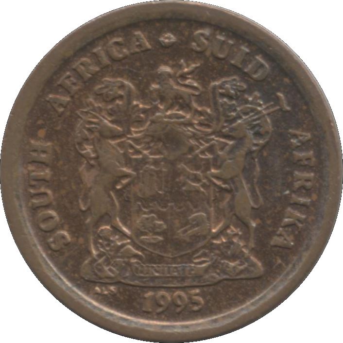 South Africa 1 Cent SOUTH AFRICA - SUID-AFRIKA Coin KM132 1990 - 1995