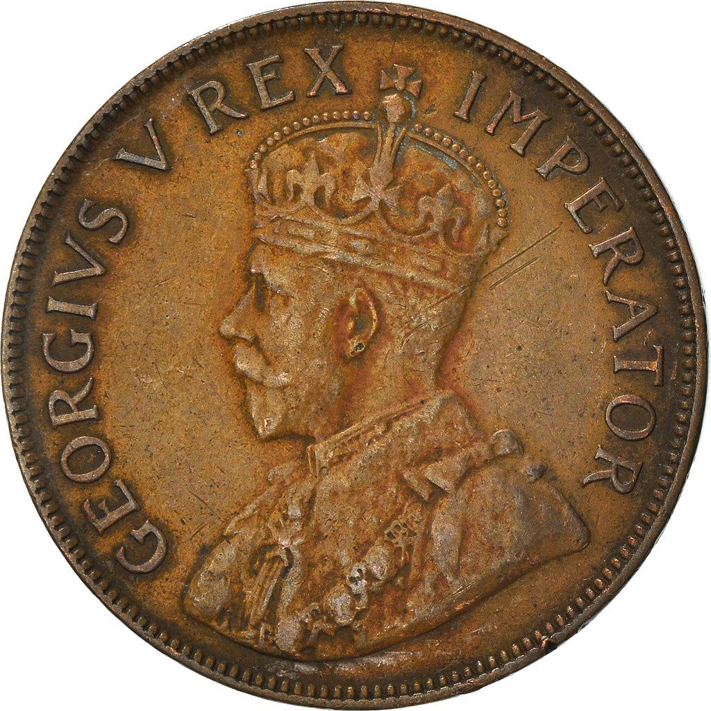 South Africa 1 Penny Coin | George V | 1D | KM14.3 | 1931 - 1936