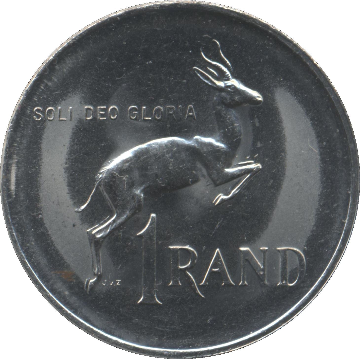 South Africa 1 Rand Coin | Balthazar J. Vorster | KM115 | 1982