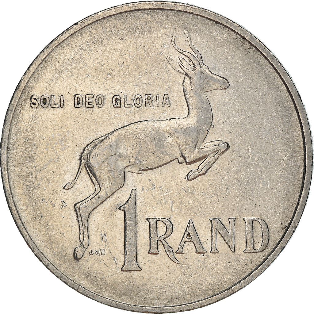 South Africa 1 Rand SUID AFRIKA - SOUTH AFRICA Coin KM88a 1977 - 1989