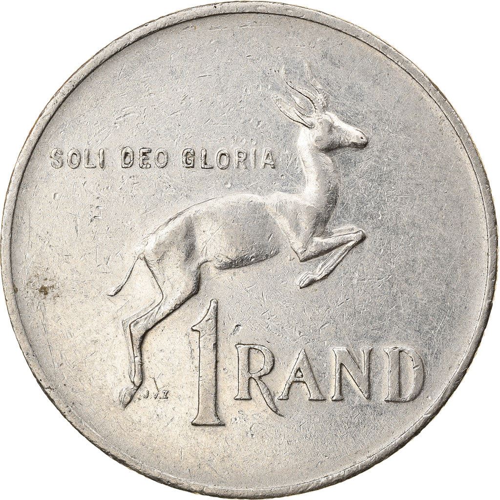 South Africa 1 Rand SUID AFRIKA - SOUTH AFRICA Coin KM88a 1977 - 1989