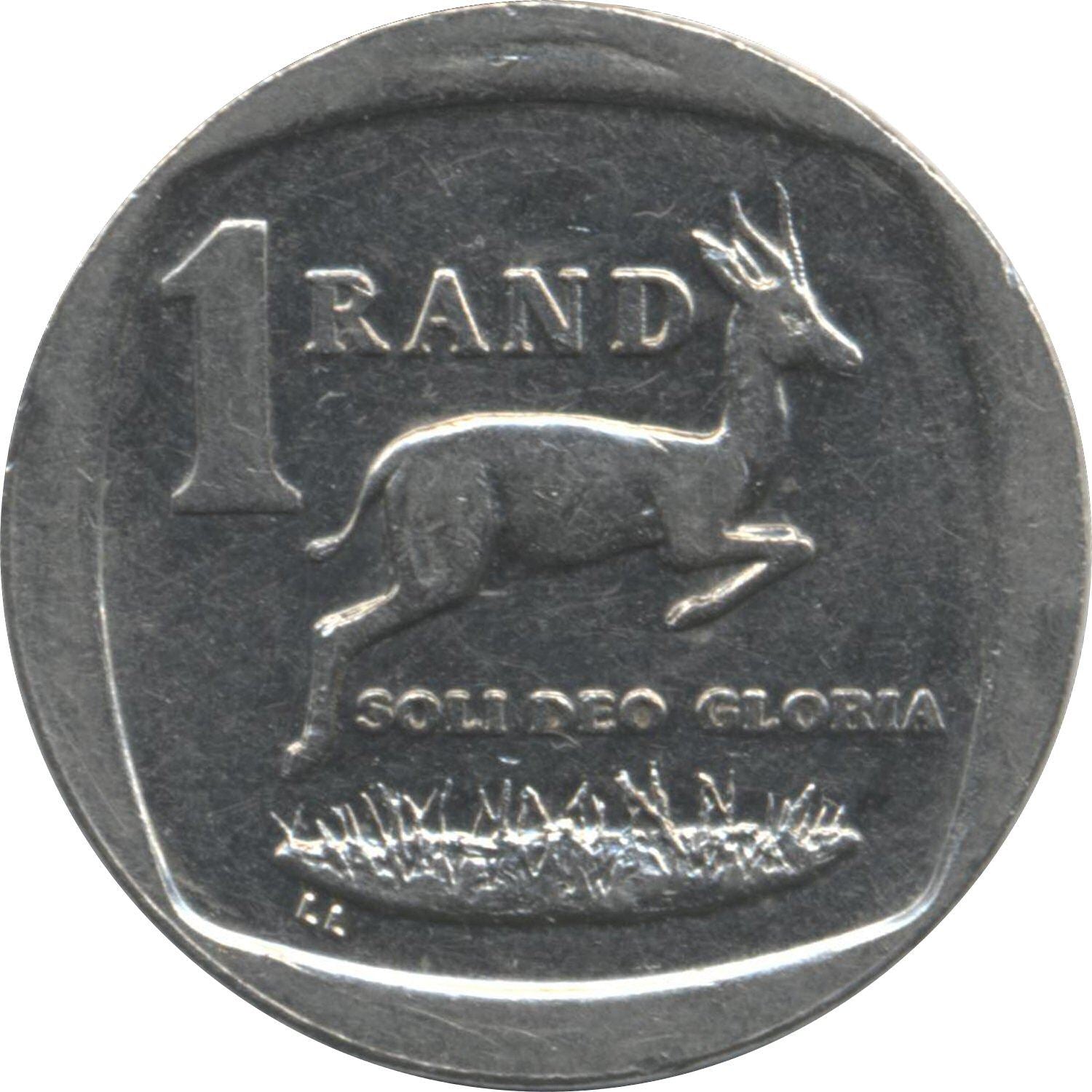 South Africa 1 Rand iNingizimu Afrika - uMzantsi Afrika Coin KM333 2004 - 2016