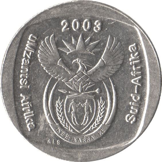 South Africa 1 Rand uMzantsi Afrika - Suid-Afrika Coin KM332 2003 - 2015