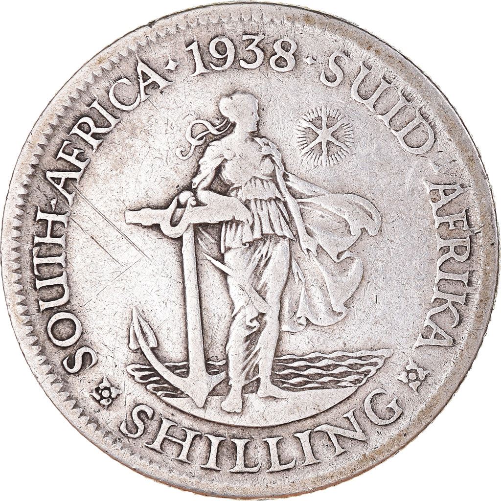 South Africa 1 Shilling Coin | George VI | KM28 | 1937 - 1947