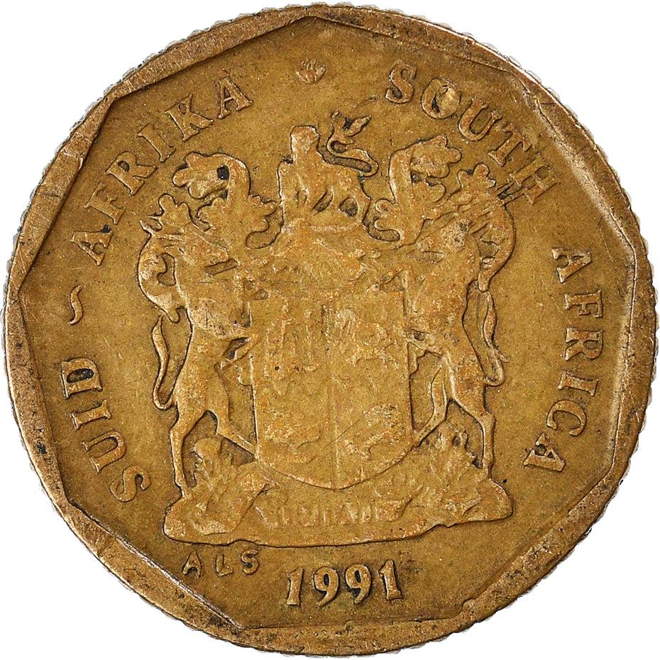 South Africa 10 Cents SUID-AFRIKA - SOUTH AFRICA Coin KM135 1990 - 1995