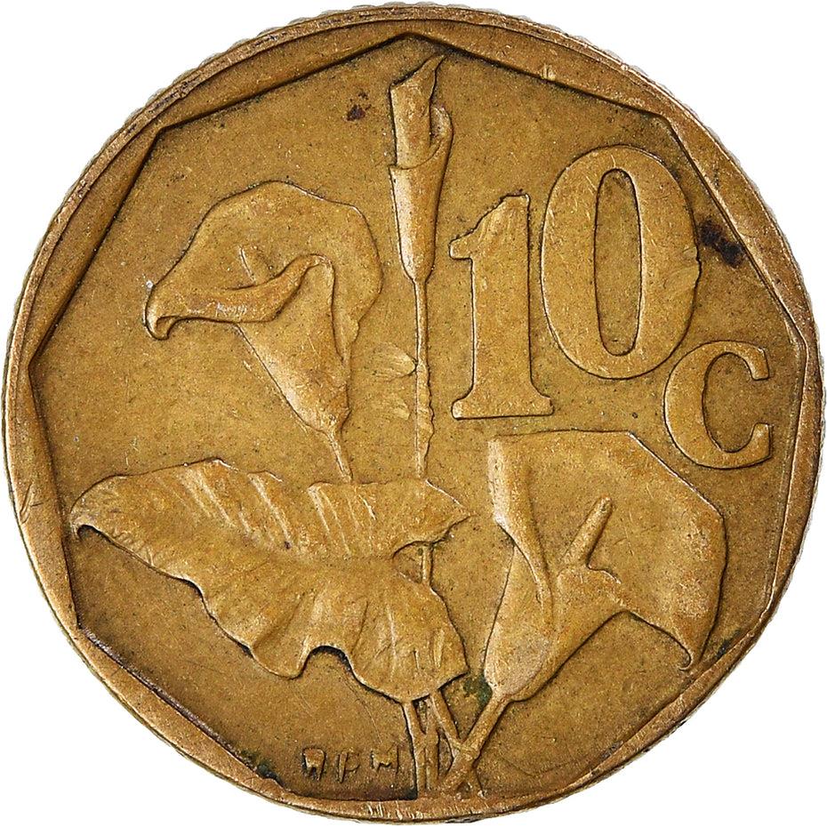 South Africa 10 Cents SUID-AFRIKA - SOUTH AFRICA Coin KM135 1990 - 1995