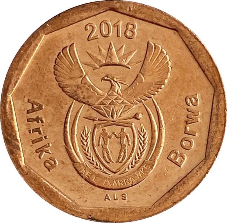 South Africa 10 Cents Sepedi/Sesotho Legend - Afrika Borwa Coin KMUC28 2018