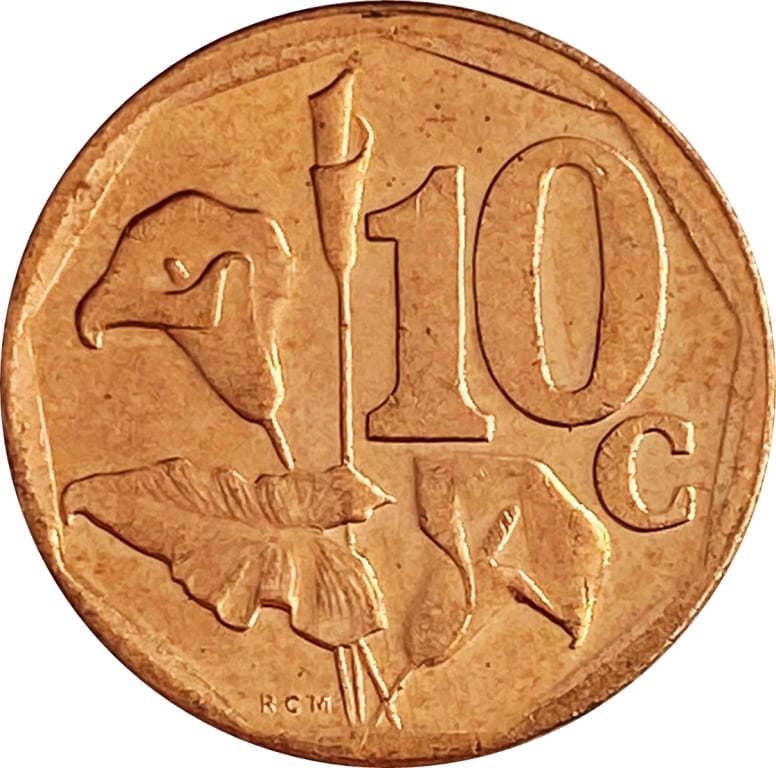 South Africa 10 Cents Tsonga Legend - Afrika-Dzonga Coin KMUC13 2015