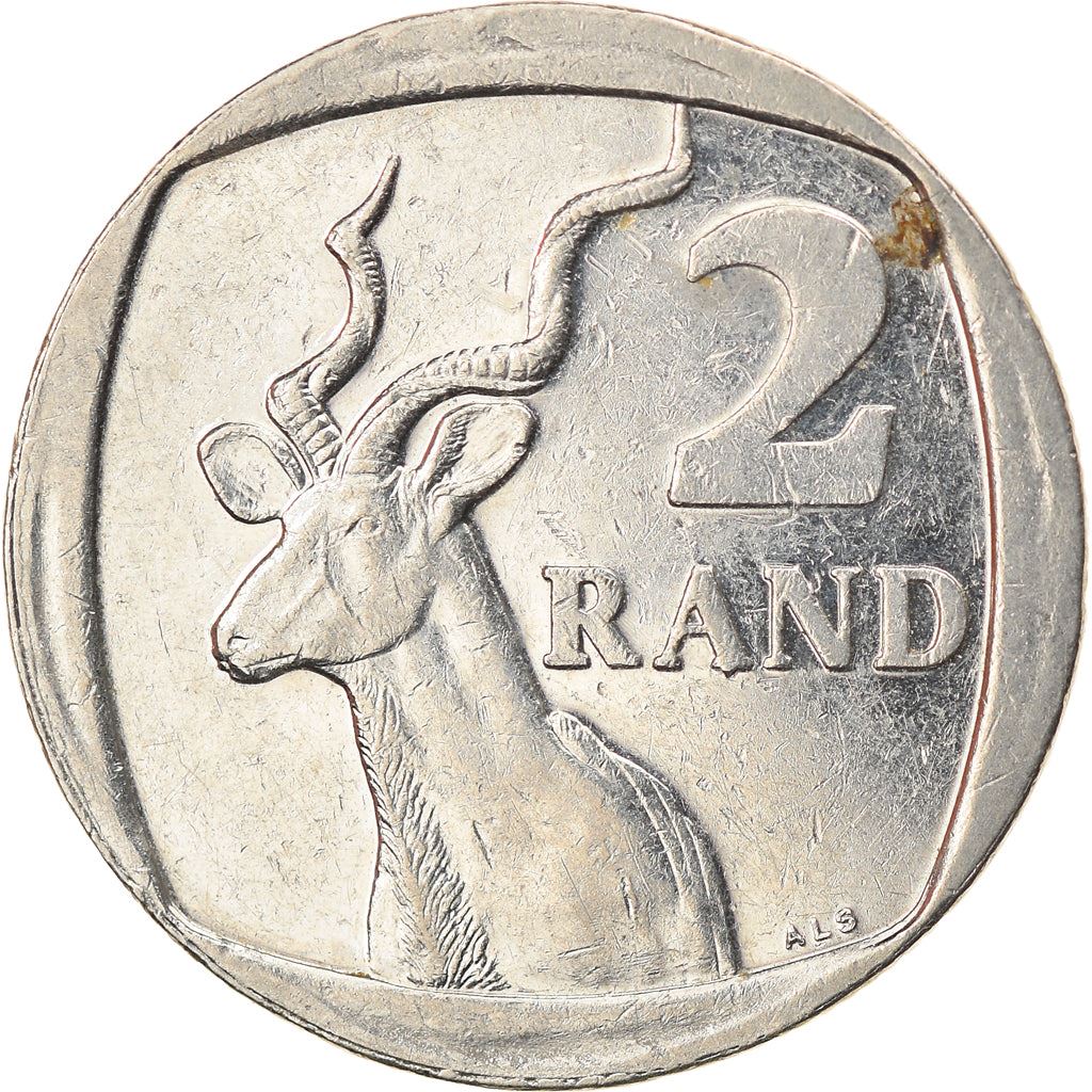 South Africa 2 Rand Coin | Xhosa Legend - UMZANTSI AFRIKA | KM165 | 1996 - 2000