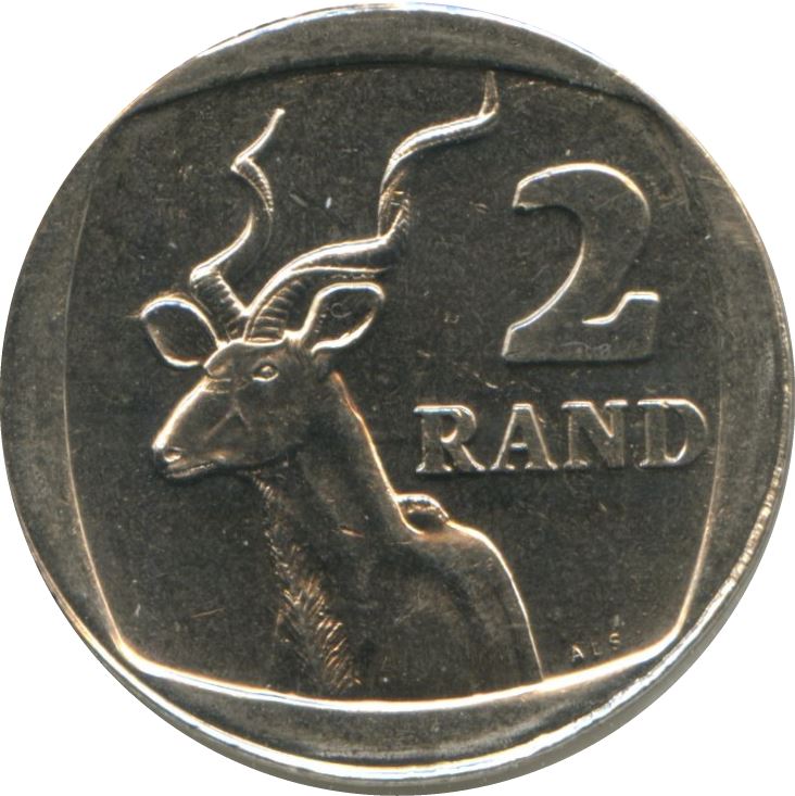 South Africa 2 Rand iNingizimu Afrika - iSewula Afrika Coin KM335 2003