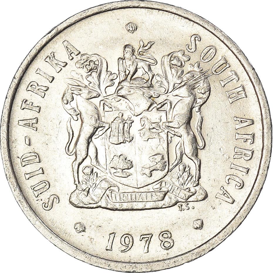 South Africa 20 Cents SUID-AFRIKA - SOUTH AFRICA Coin KM86 1970 - 1990