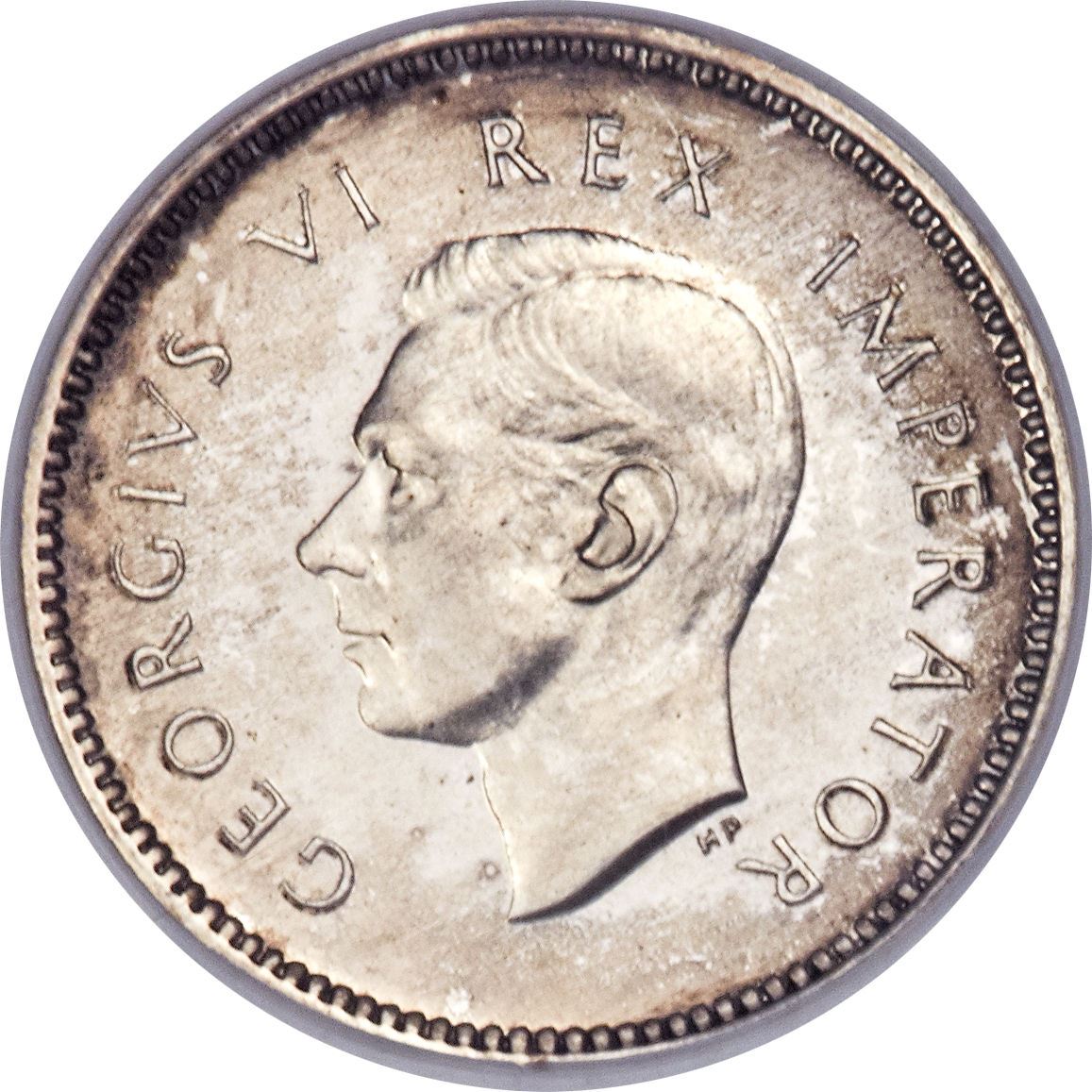 South Africa 3 Pence Coin | George VI | KM26 | 1937 - 1947