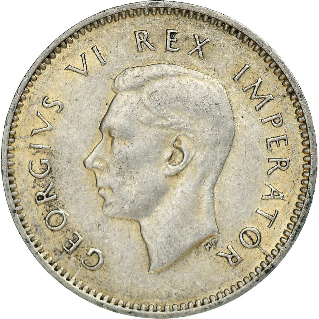 South Africa 3 Pence Coin | George VI | KM26 | 1937 - 1947