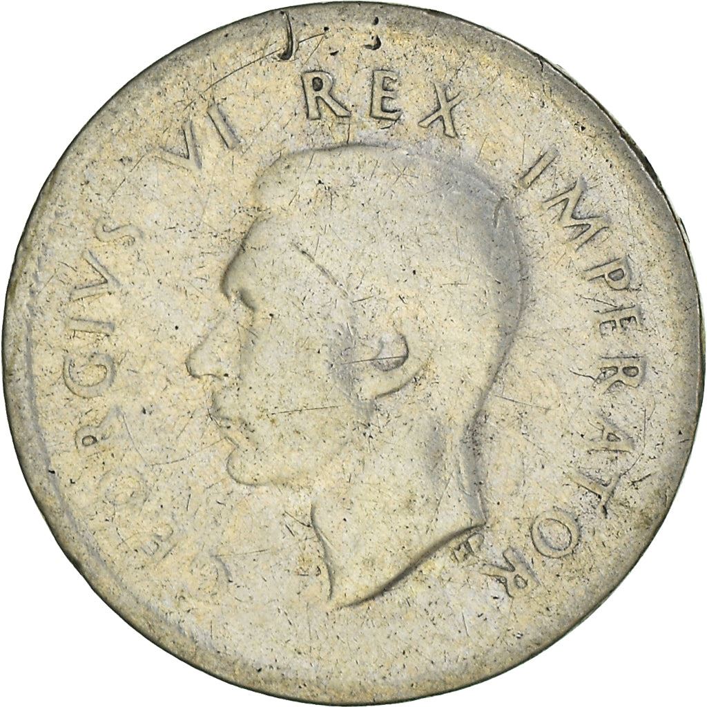 South Africa 3 Pence Coin | George VI | KM26 | 1937 - 1947