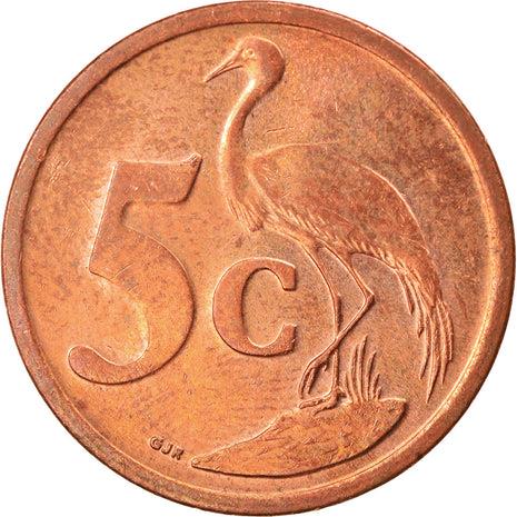 South Africa 5 Cents Ndebele Legend - iSewula Afrika Coin KM493 2010