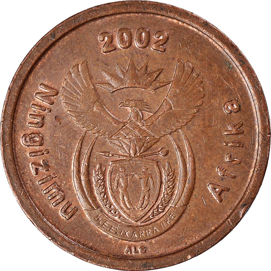 South Africa 5 Cents Swati Legend - Ningizimu Afrika Coin KM268 2002