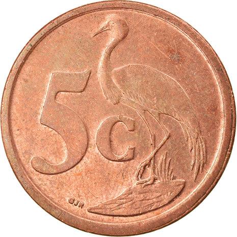 South Africa 5 Cents Zulu Legend - iNingizimu Afrika Coin KM464 2009