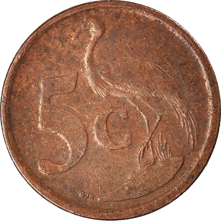 South Africa 5 Cents Zulu Legend - iNingizimu Afrika Coin KM464 2009