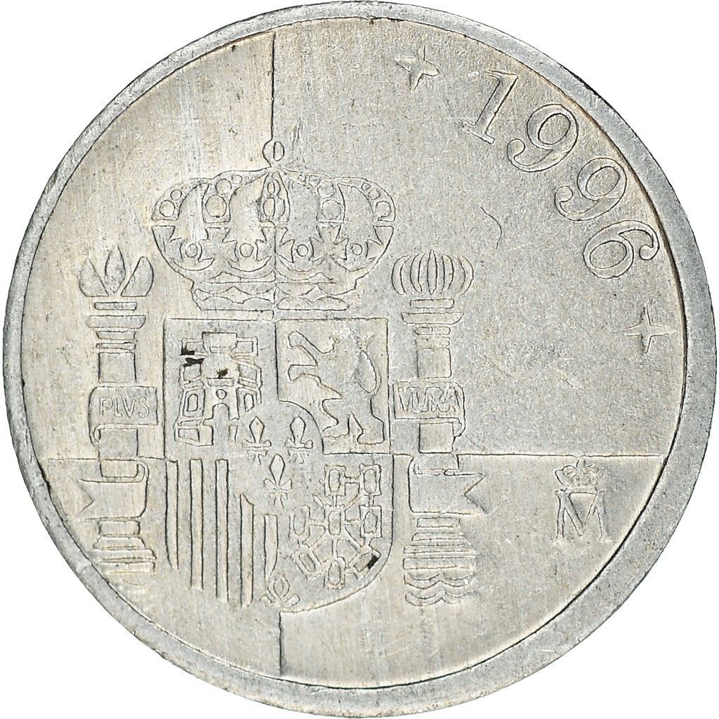 Spain 1 Peseta - Juan Carlos I Coin 1989 - 2001 KM 832