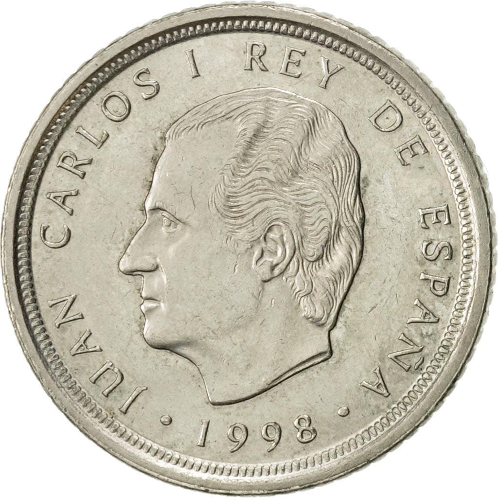 Spain 10 Pesetas Coin | Juan Carlos I | KM1012 | 1998 - 2000