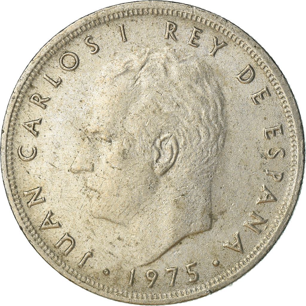 Spain 5 Pesetas Coin - Juan Carlos I |KM807 | 1975