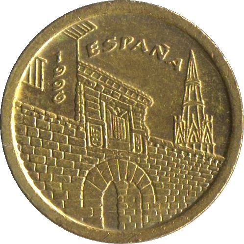 Spain 5 Pesetas La Rioja Coin 1996 KM 960