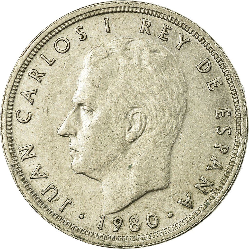 Spain 50 Pesetas - Juan Carlos I España '82 Coin KM819 1980 Birth anniversary, Artist