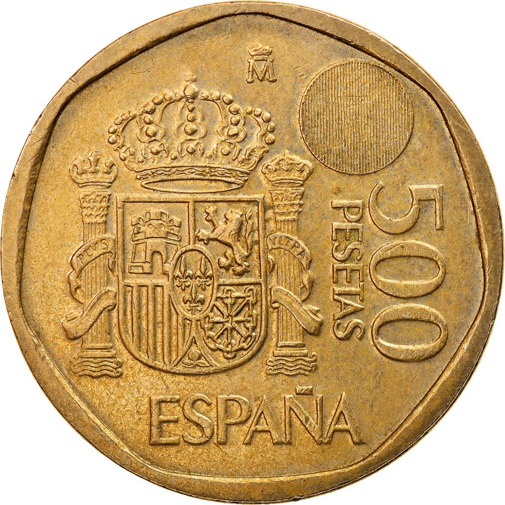 Spain 500 Pesetas - Juan Carlos I Coin KM924 1993 - 2001