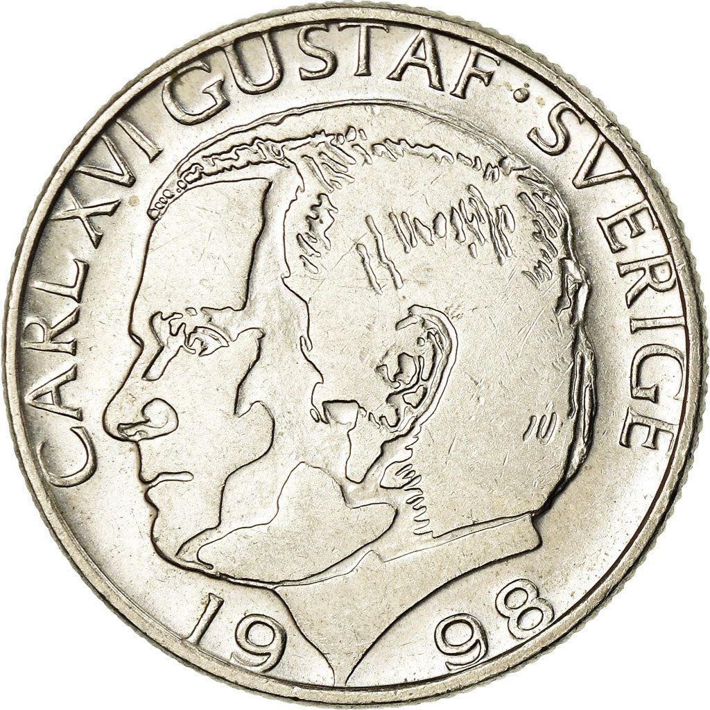 Swedish Coin 1 Krona | Carl XVI Gustaf | Sweden | 1982 - 2000