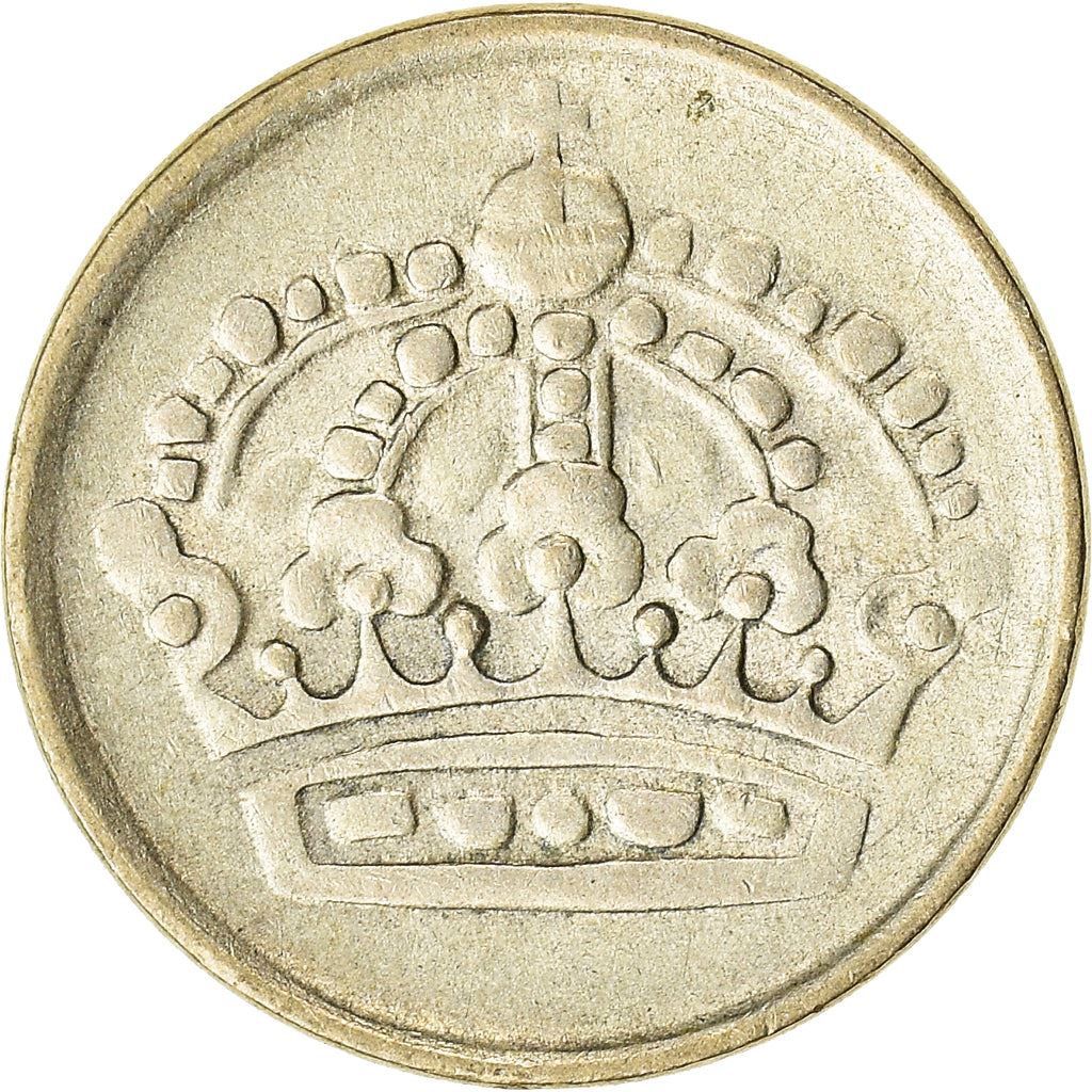 Swedish Coin 10 Ore Coin | King Gustaf VI Adolf | Crown | Sweden | 1952 - 1962