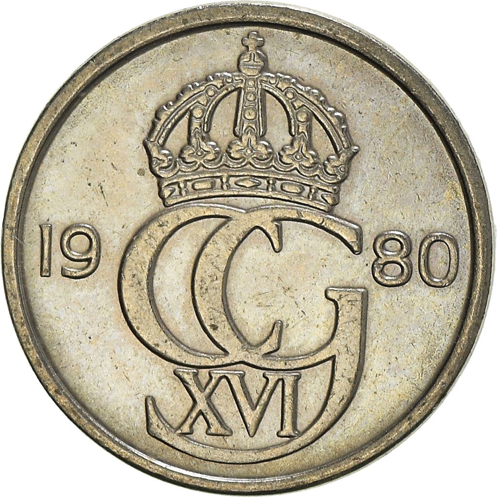 Swedish Coin 10 Öre | King Carl XVI Gustaf | Sweden | 1976 - 1991