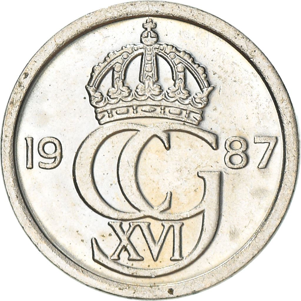 Swedish Coin 10 Öre | King Carl XVI Gustaf | Sweden | 1976 - 1991