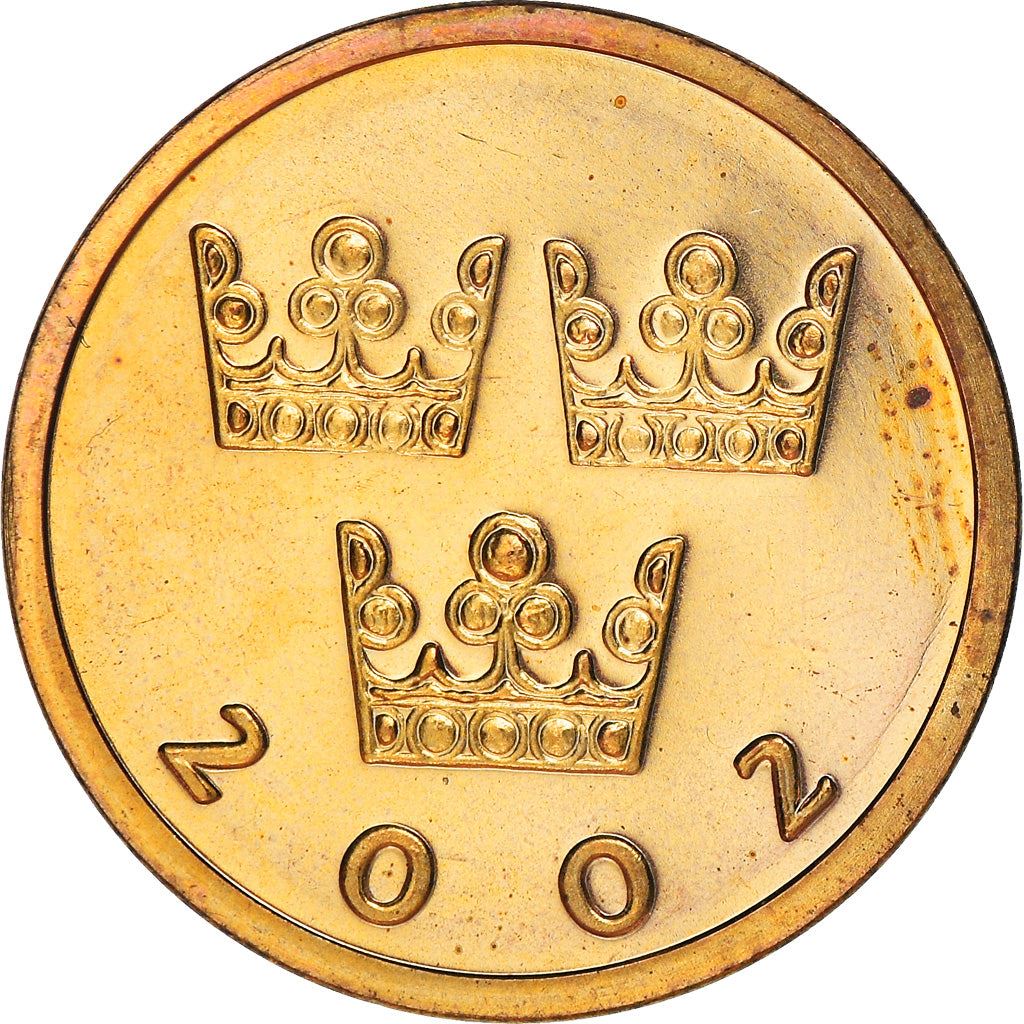 Swedish Coin 50 Öre | King Carl XVI Gustaf | Crown | Sweden | 1992 - 2009