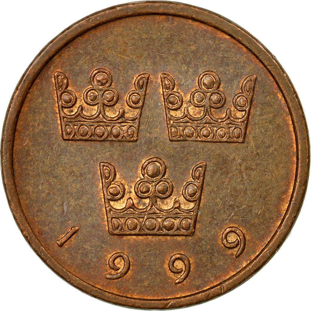 Swedish Coin 50 Öre | King Carl XVI Gustaf | Crown | Sweden | 1992 - 2009