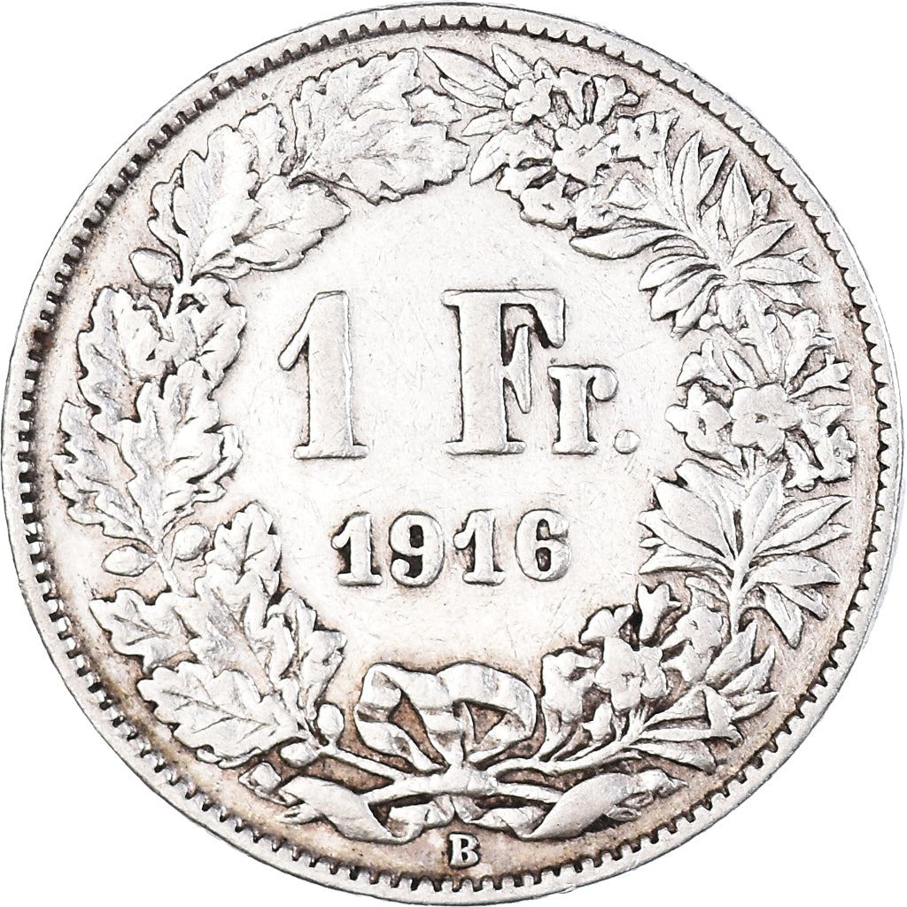 Switzerland Coin Swiss 1 Franc | Helvetia | KM24 | 1875 - 1967