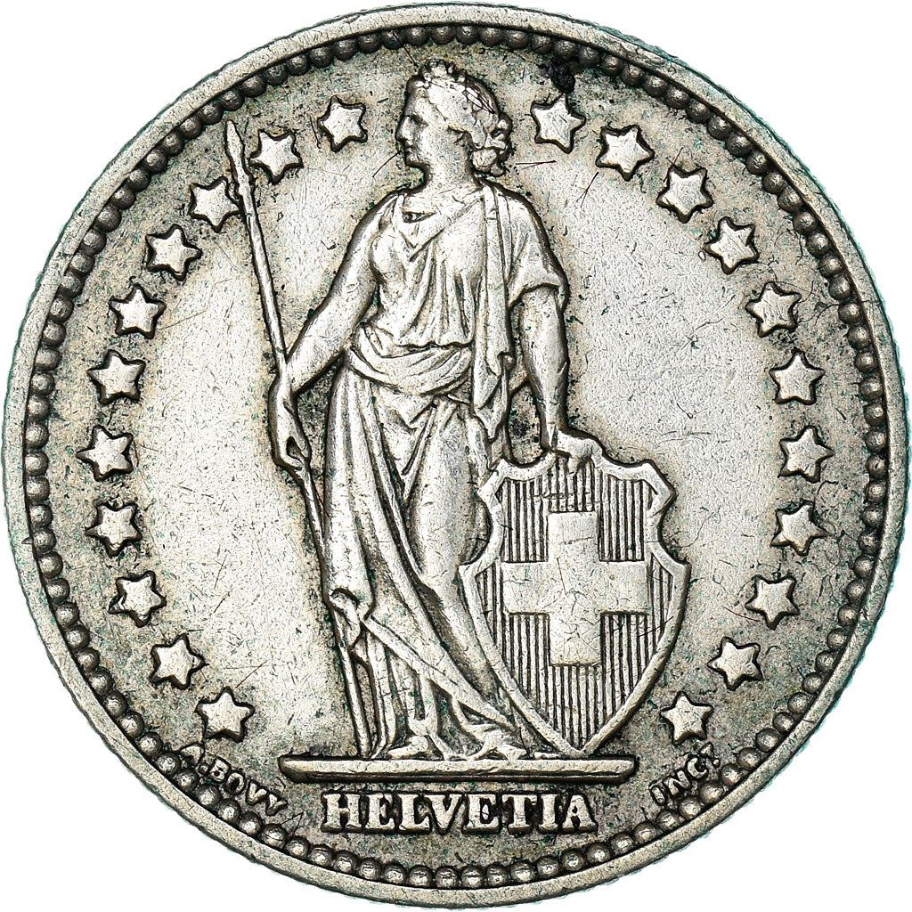 Switzerland Coin Swiss 1 Franc | Helvetia | KM24 | 1875 - 1967