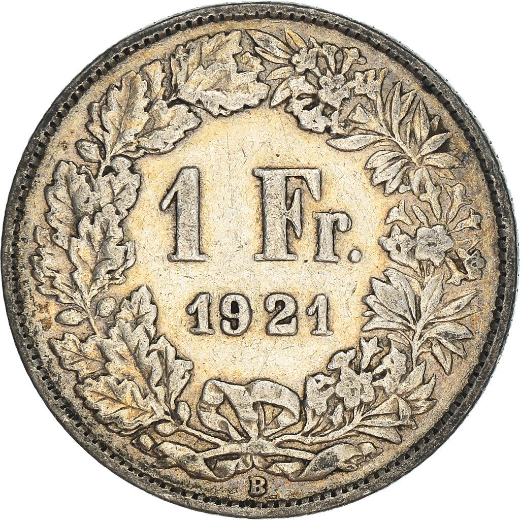 Switzerland Coin Swiss 1 Franc | Helvetia | KM24 | 1875 - 1967