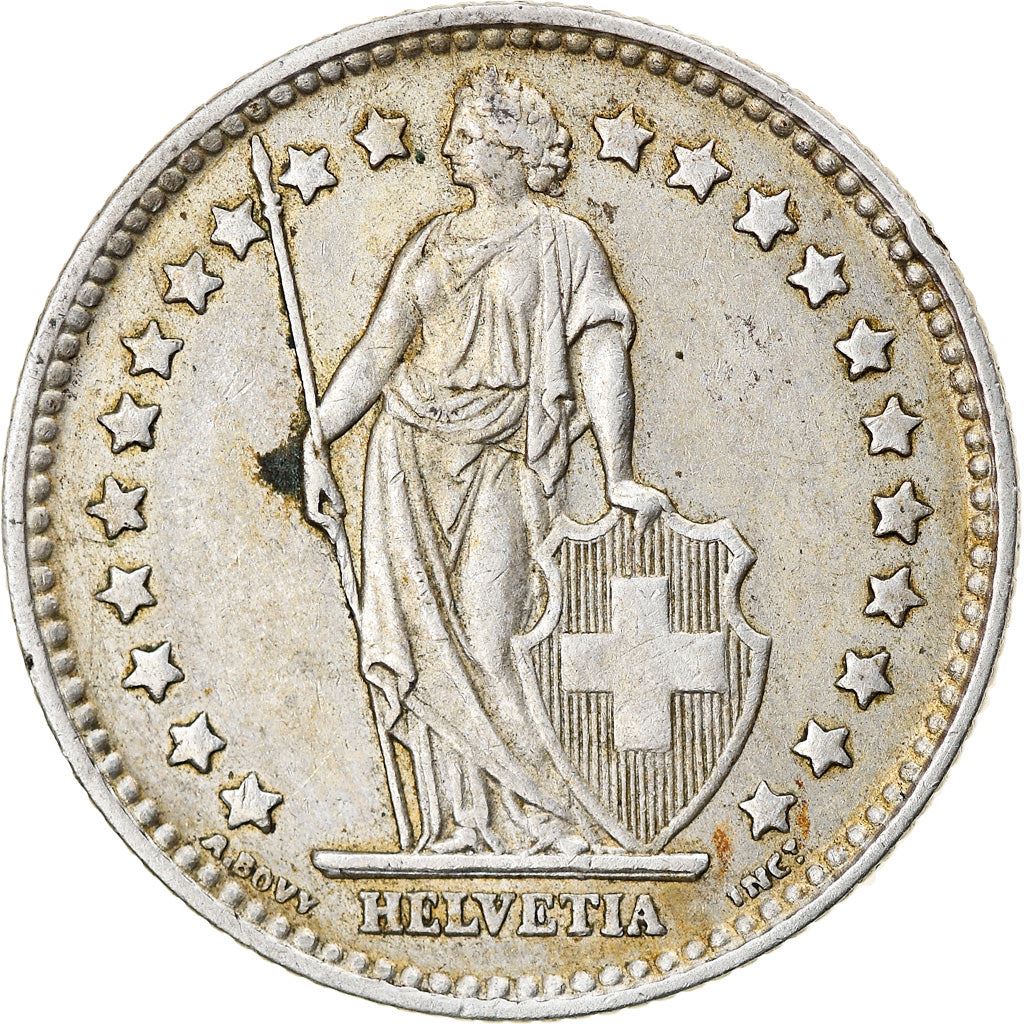 Switzerland Coin Swiss 1 Franc | Helvetia | KM24 | 1875 - 1967