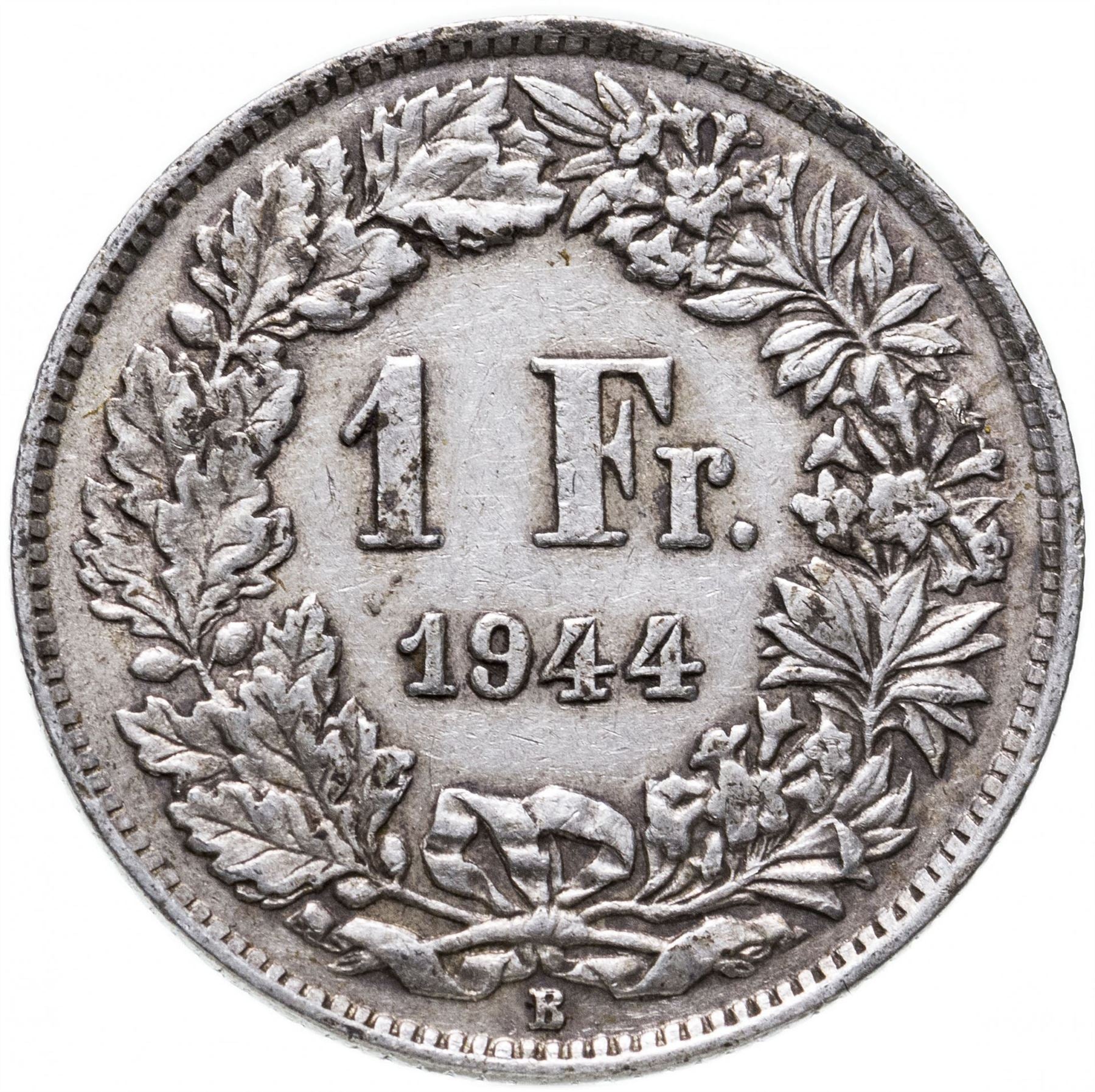 Switzerland Coin Swiss 1 Franc | Helvetia | KM24 | 1875 - 1967