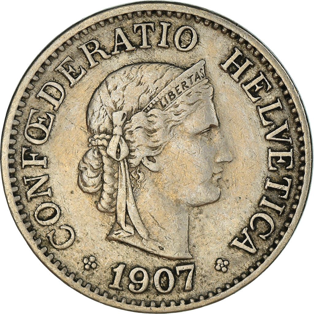 Switzerland Coin Swiss 10 Rappen | Goddess of Liberty Libertas | KM27 | 1879 - 2021